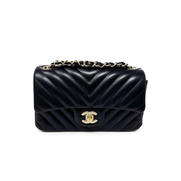 Chanel Mini Chevron Rectangular Flap - Picture 1 of 11